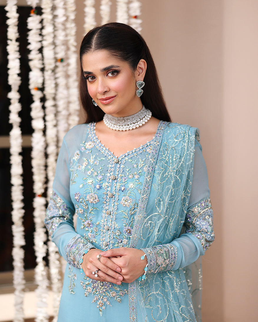 Aangan Chiffon | Wafa | SKU: RUNCH250106U