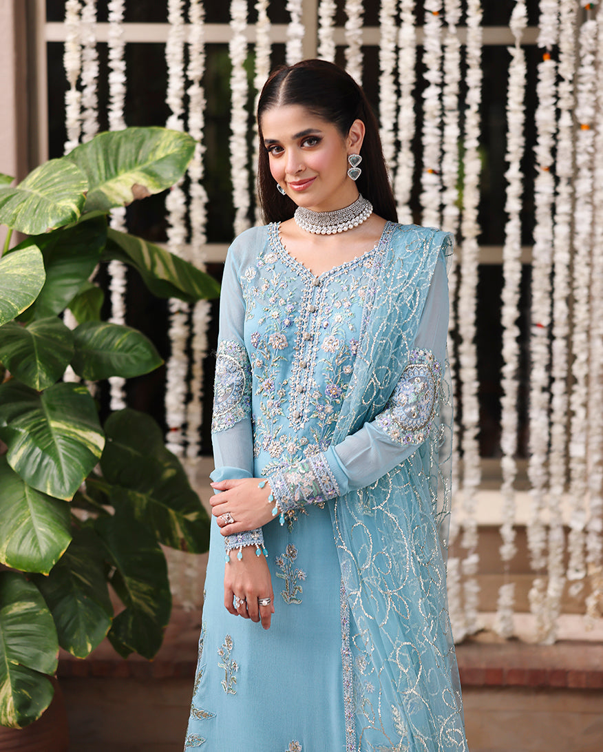 Aangan Chiffon | Wafa | SKU: RUNCH250106U