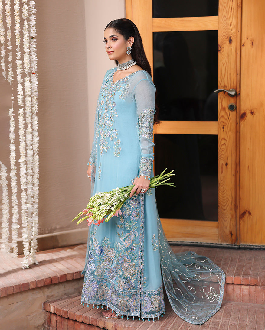 Aangan Chiffon | Wafa | SKU: RUNCH250106U