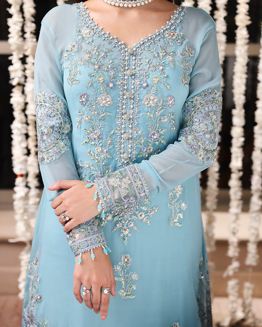 Aangan Chiffon | Wafa | SKU: RUNCH250106U
