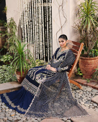 Aangan Chiffon | Nilofar | SKU: RUNCH250103U