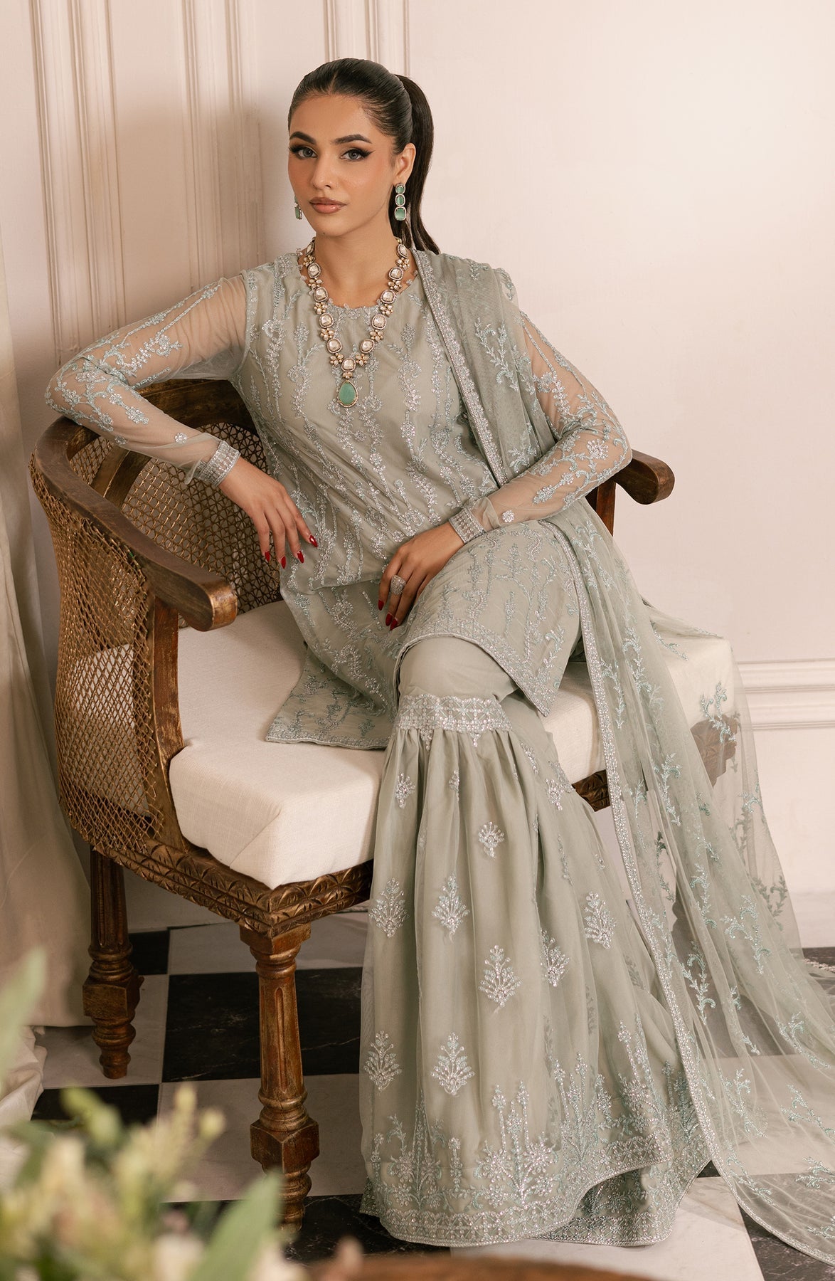 Inayat Unstitched Formals'24 By Zarif ZRI 02 Gulzaar