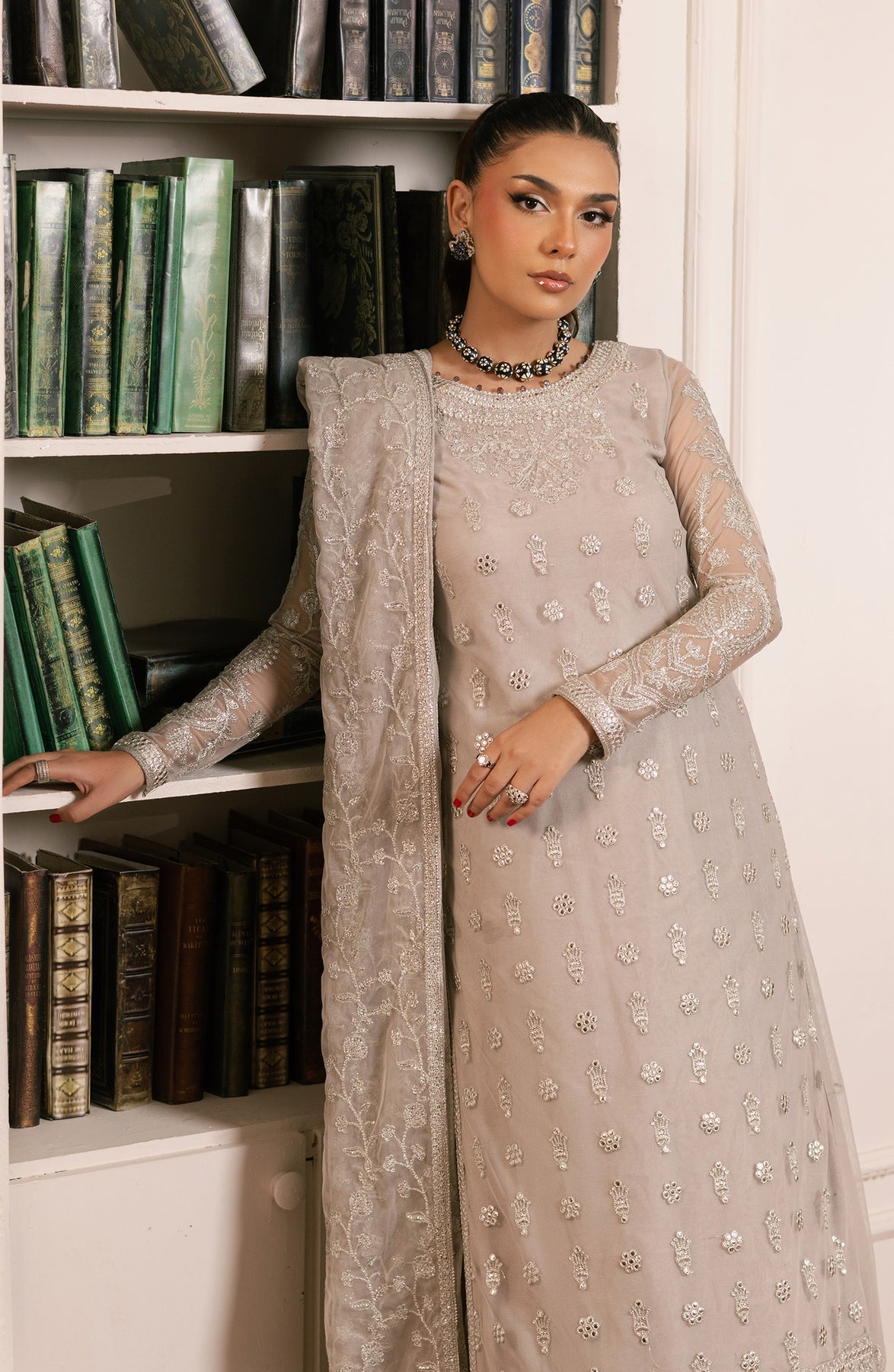 Inayat Unstitched Formals'24 By Zarif ZRI 05 Dhanak