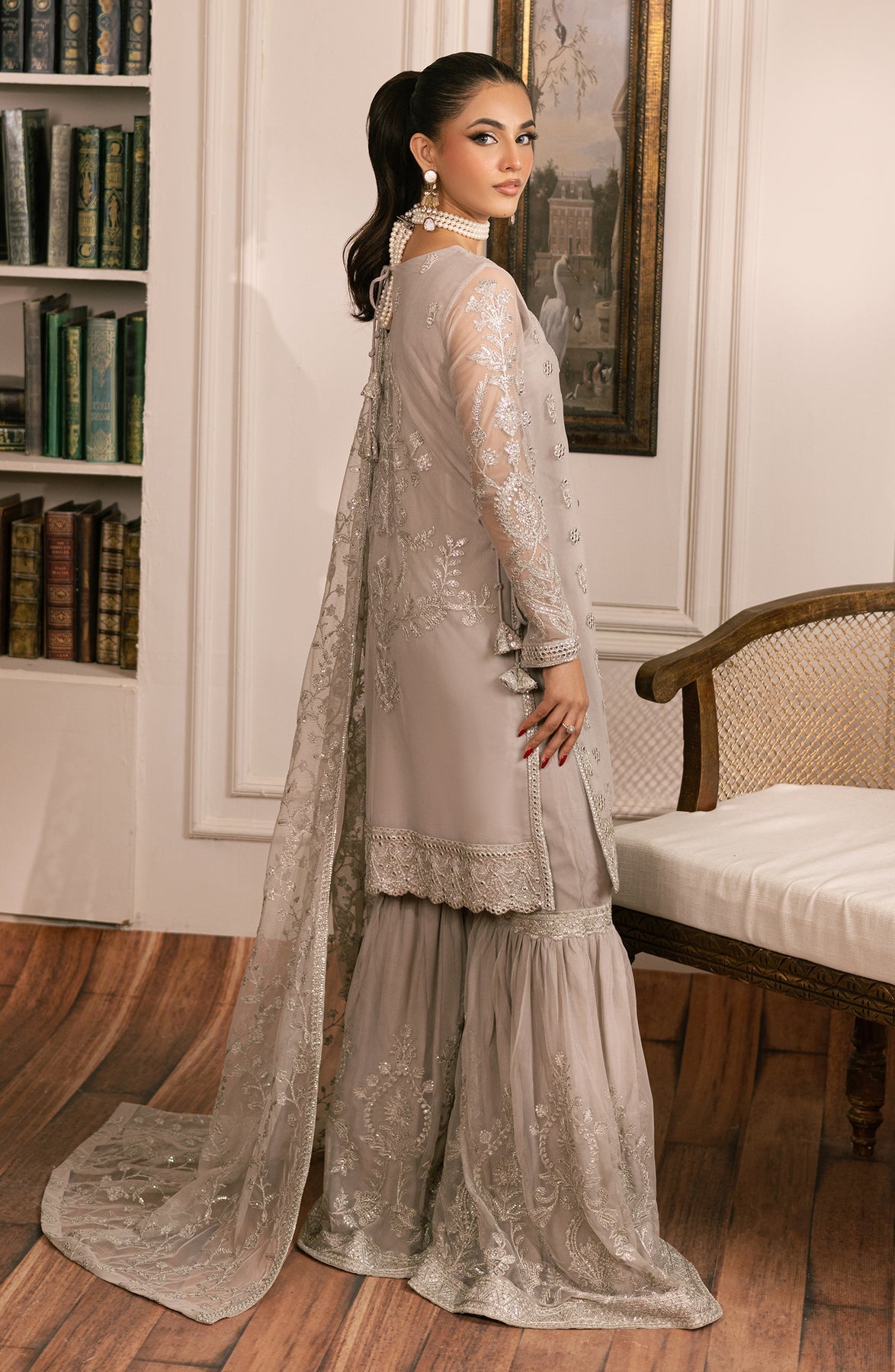 Inayat Unstitched Formals'24 By Zarif ZRI 05 Dhanak