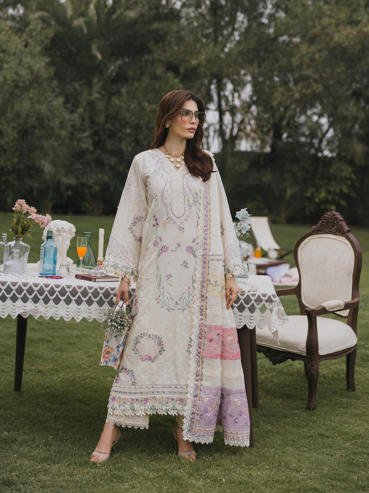 Eshaisha Eid Special | Lawn Embroidered EA-LL-5574