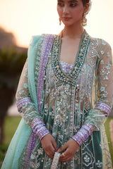 Zaha Wedding Collection GOSSAMER '25 | ZARQAH-E-PISTACHIO (ZC25-03)