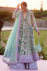 Zaha Wedding Collection GOSSAMER '25 | ZARQAH-E-PISTACHIO (ZC25-03)