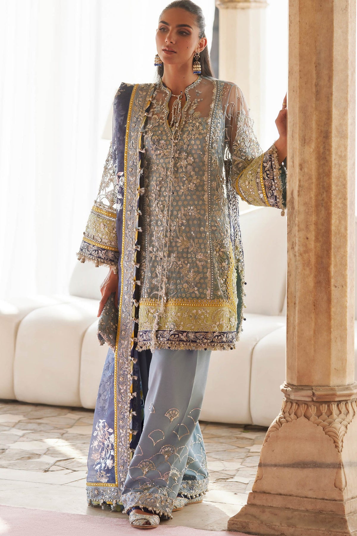 Zaha Wedding Collection GOSSAMER '25 | NILOFAR-E-SHAAM (ZC25-04)