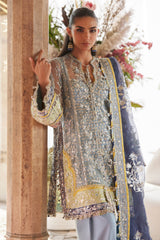 Zaha Wedding Collection GOSSAMER '25 | NILOFAR-E-SHAAM (ZC25-04)