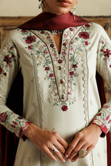 Iznik Pre Fall '26 | IPF-28 Embroidered Printed Viscose Linen