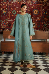 Iznik Pre Fall '26 | IPF-24 Embroidered Printed Viscose Linen