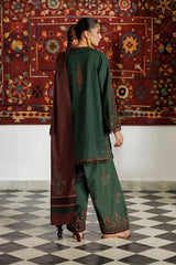 Iznik Pre Fall '26 | IPF-32 Embroidered Printed Viscose Linen