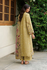 Iznik Pre Fall '26 | IPF-23 Embroidered Printed Viscose Linen