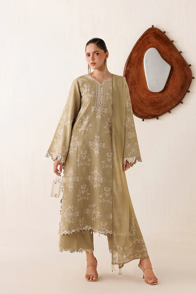 Farasha | Veira Raw Silk '26 | Ivory Sand