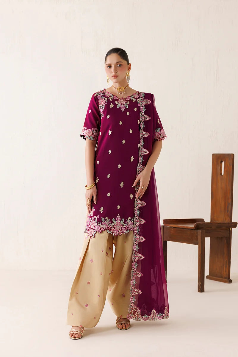 Farasha | Veira Raw Silk '26 | Dune Blossom