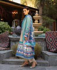 Mushq Seraphic Dust – embroidered luxury formal dress from Nirvana Echoes Serenity, available online at Highway Fashion PK