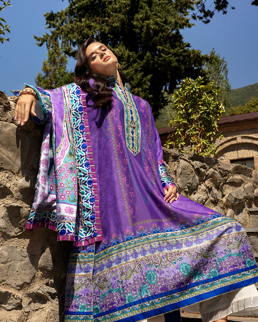 Mushq Cosmic Spindle – luxury embroidered dress from Nirvana Echoes Serenity, available online at Highway Fashion PK