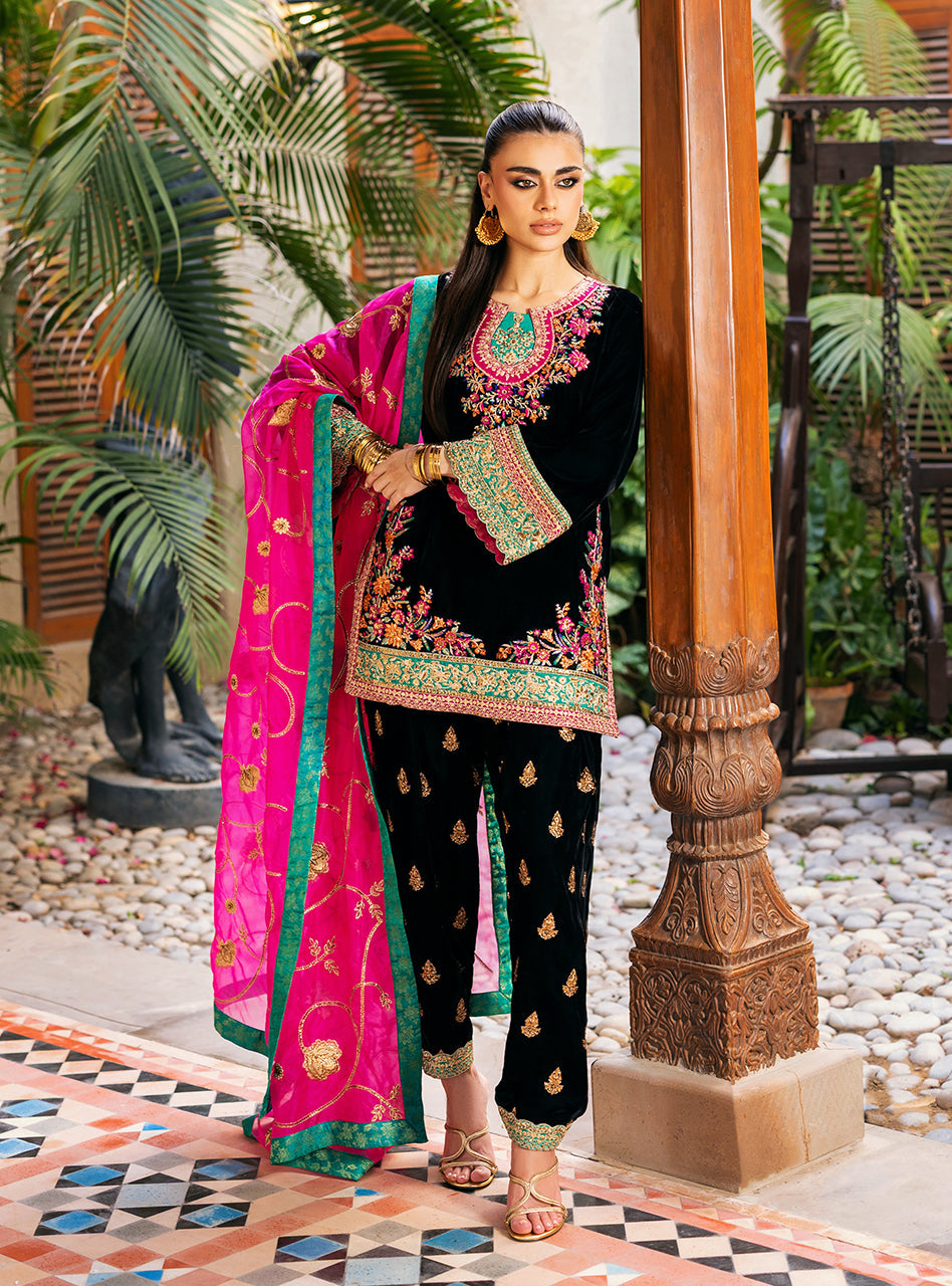 Zainab Chottani Velvet Unstitched | Zeba
