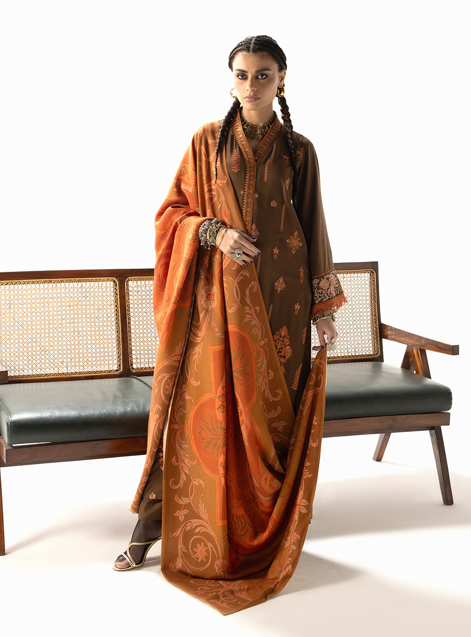 Zainab Chottani Winter Shawls | Zuri - D4