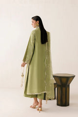 Farasha | Veira Raw Silk '26 | Moss Grace