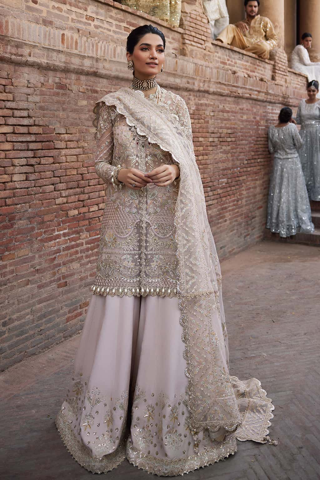 Afrozeh | Meharbano | Embroidered Organza Formal Collection
