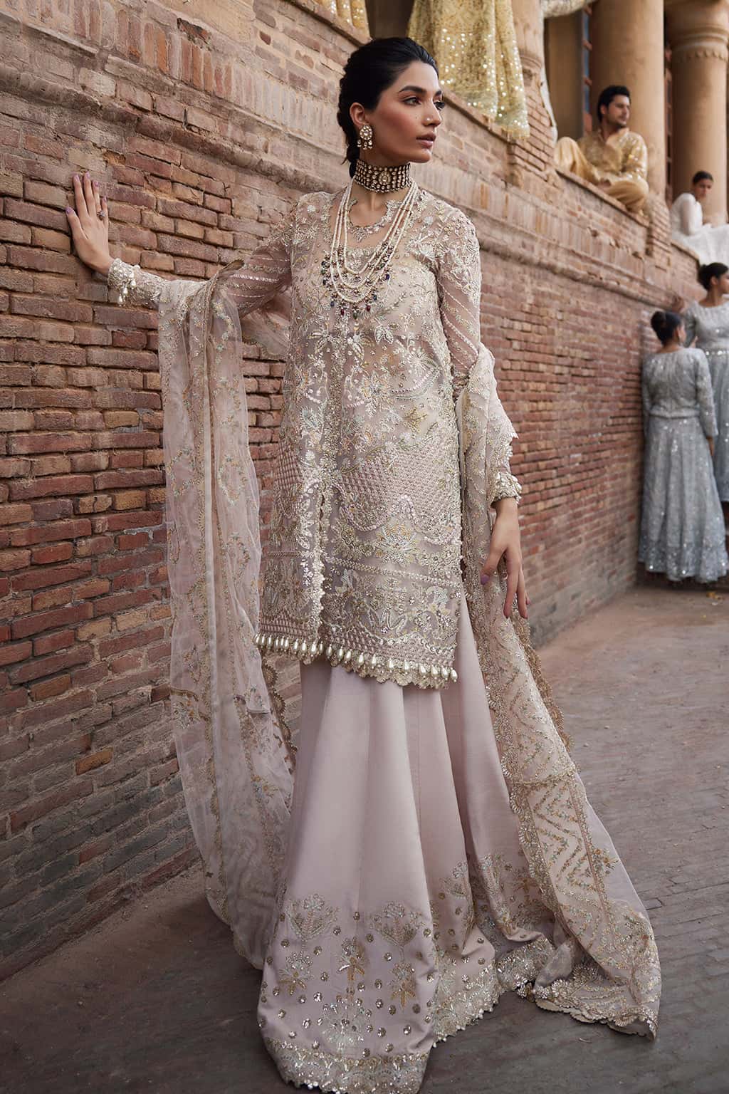 Afrozeh | Meharbano | Embroidered Organza Formal Collection