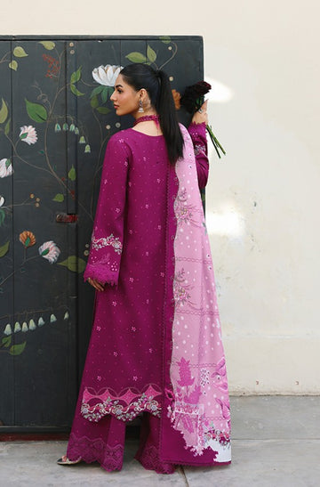 Qalamkar QW-01 (B) JORIS – Jacquard weaved and digital printed unstitched winter dress from Qalamkar Q Prints Winter Collection, available at Highway Fashion.