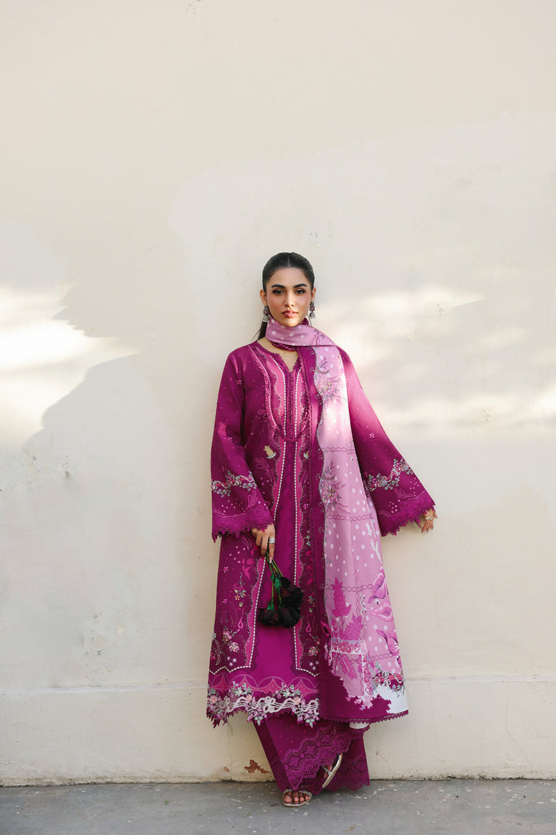 Qalamkar QW-01 (B) JORIS – Jacquard weaved and digital printed unstitched winter dress from Qalamkar Q Prints Winter Collection, available at Highway Fashion.