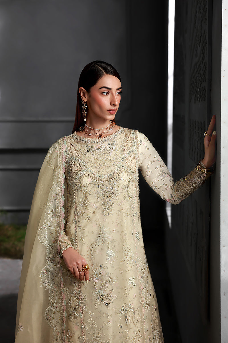 Qalamkar | Elirah Formal | MF-04 IVORY GRACE