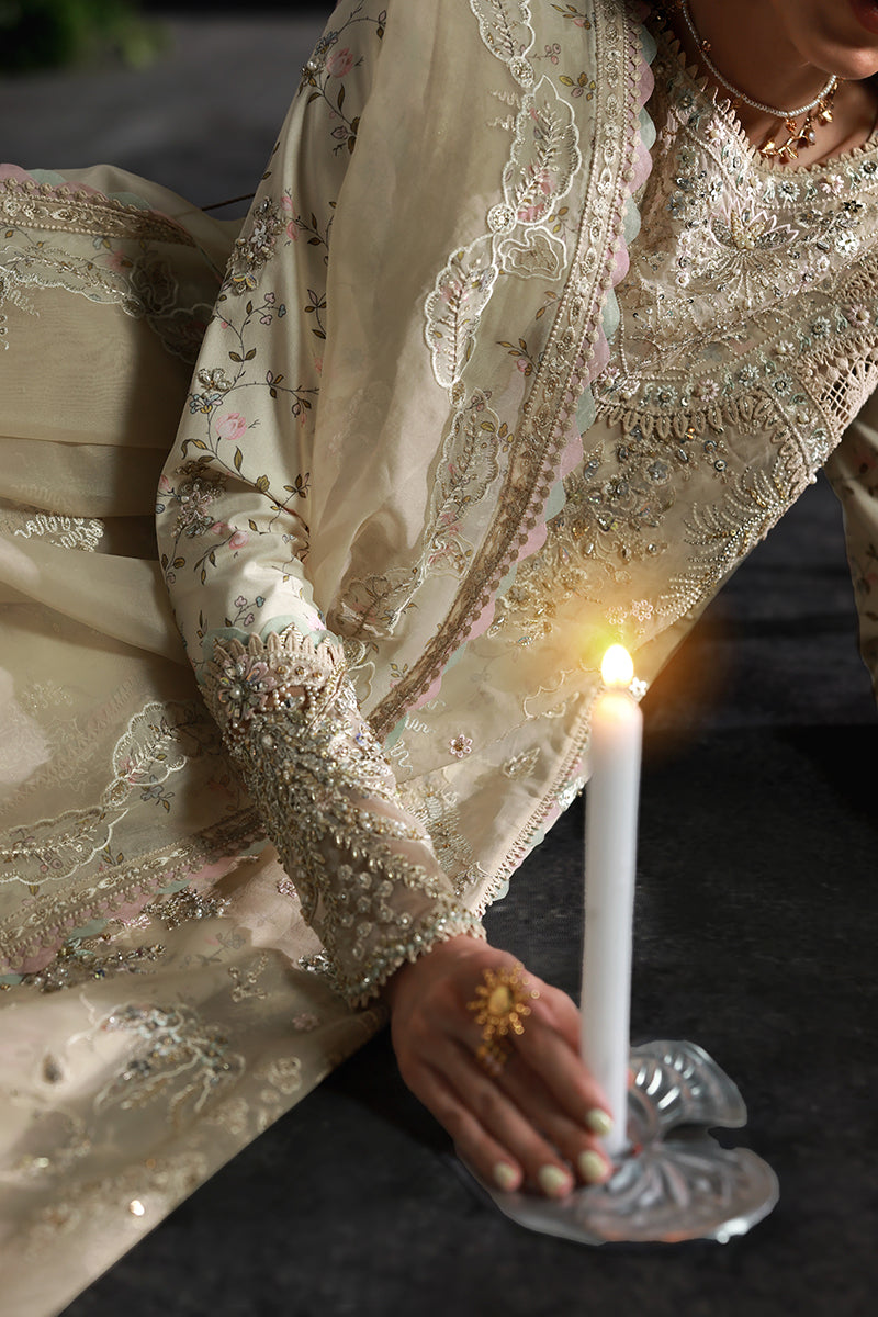 Qalamkar | Elirah Formal | MF-04 IVORY GRACE