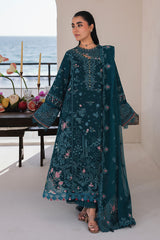 Qalamkar Sahil Luxury Lawn '26 | SA-04 ELIF