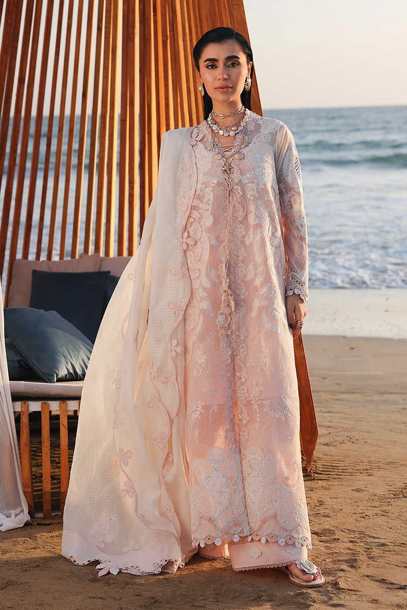 Qalamkar Sahil Luxury Lawn '26 | SA-06 MAHUR