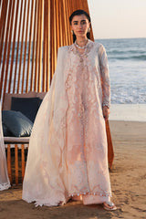 Qalamkar Sahil Luxury Lawn '26 | SA-06 MAHUR