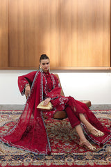 Chikankari Eid Edit '26 By Qalamkar | CM-03 RUBY