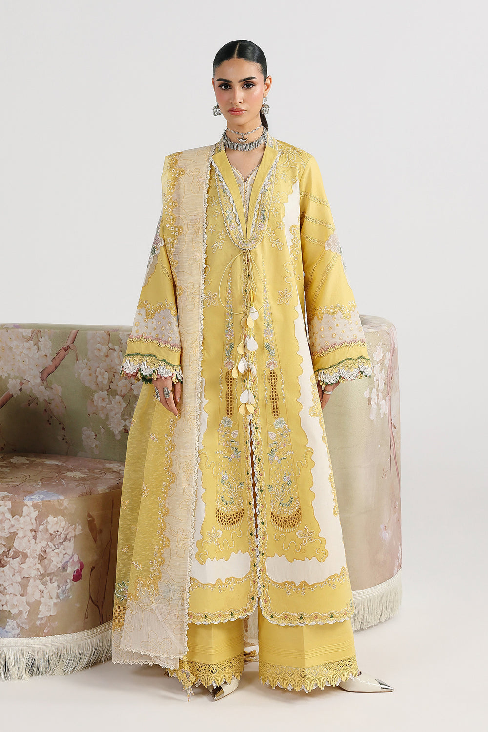 Qalamkar Festive Lawn '26 | QFL-05 ZARIA