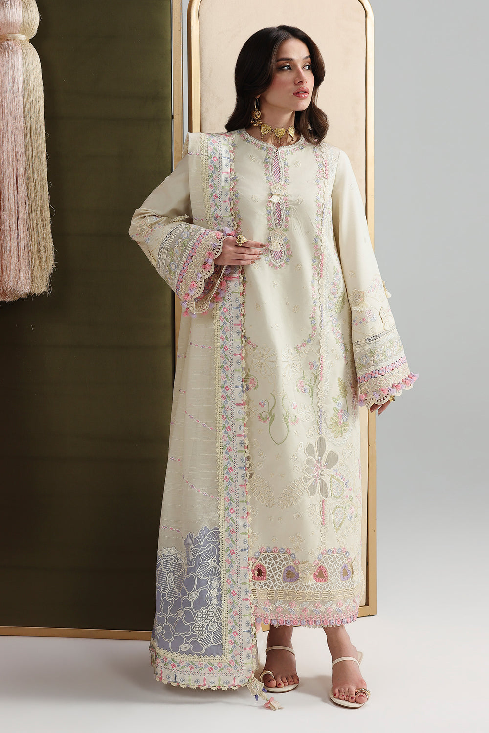 Qalamkar Festive Lawn '26 | QFL-01 ELMA