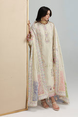 Qalamkar Festive Lawn '26 | QFL-01 ELMA