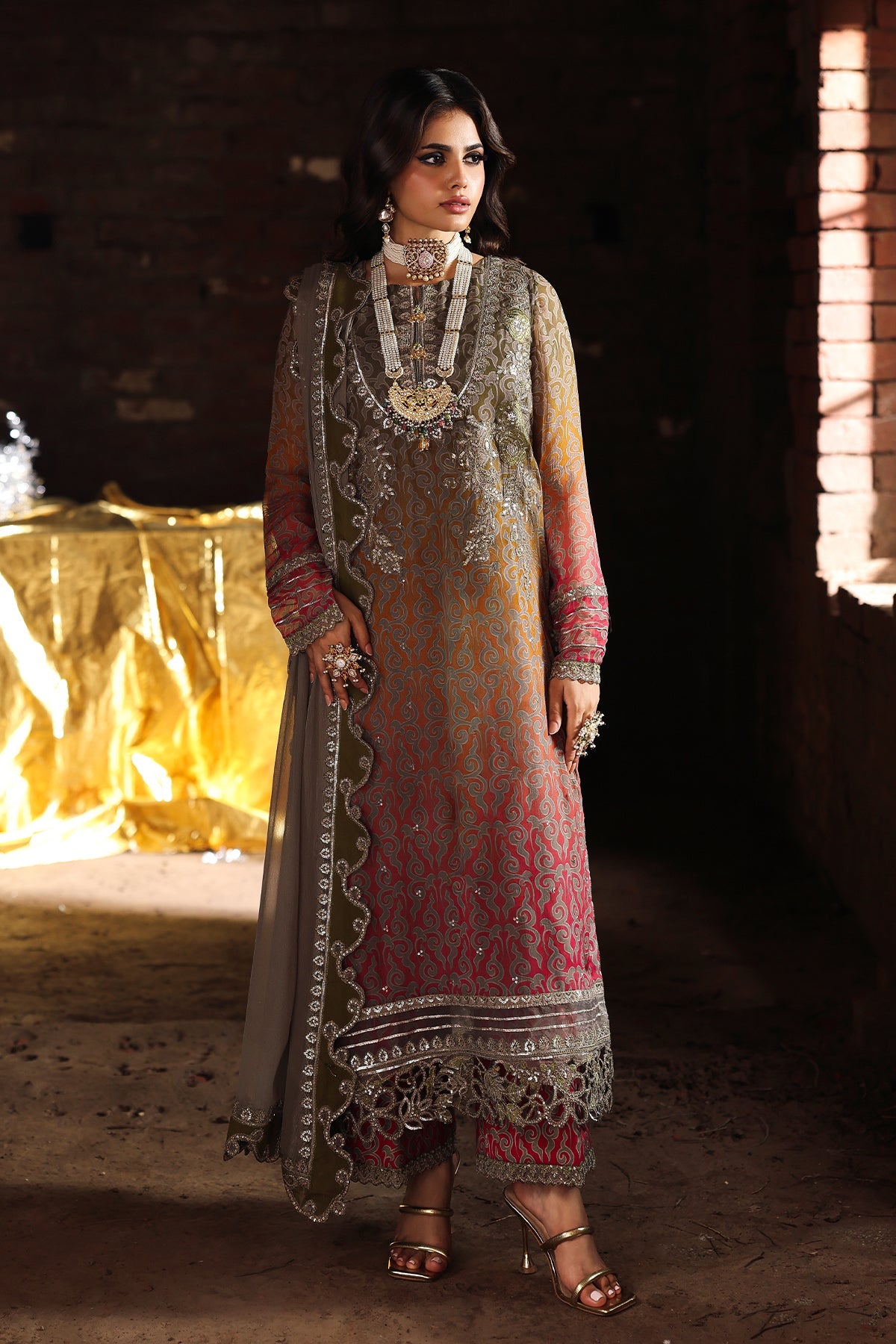 Charizma | VSL25-37 | Vasal – Vol V -  Luxury Chiffon