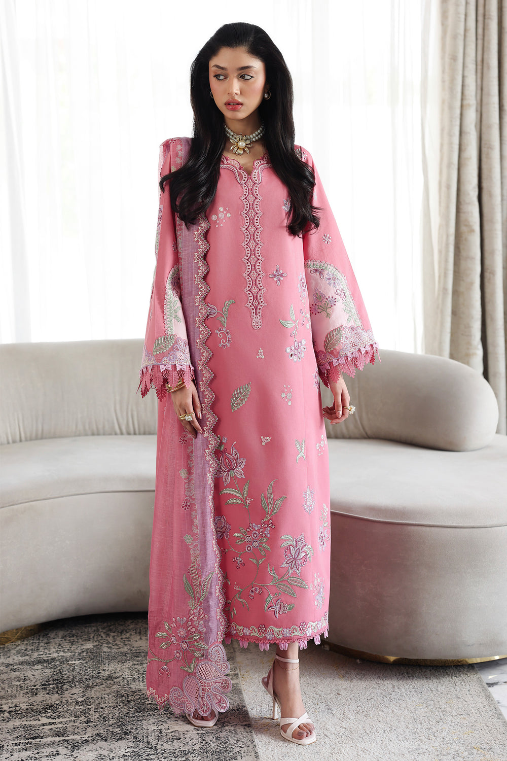 Qalamkar Qline Lawn Drop II | QKL-02 ABEER