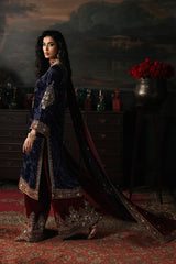 Charizma Signora Vol 2 | 3-PC Unstitched Premium Velvet CVT5-11