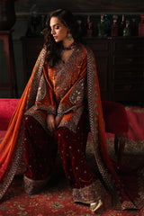 Charizma Signora Vol 2 | 3-PC Unstitched Premium Velvet CVT5-12