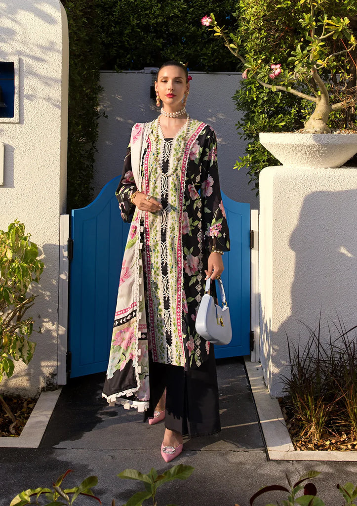Prints Lawn Collection '24 By Elaf EOP-05A EBONY