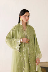 Farasha | Veira Raw Silk '26 | Moss Grace