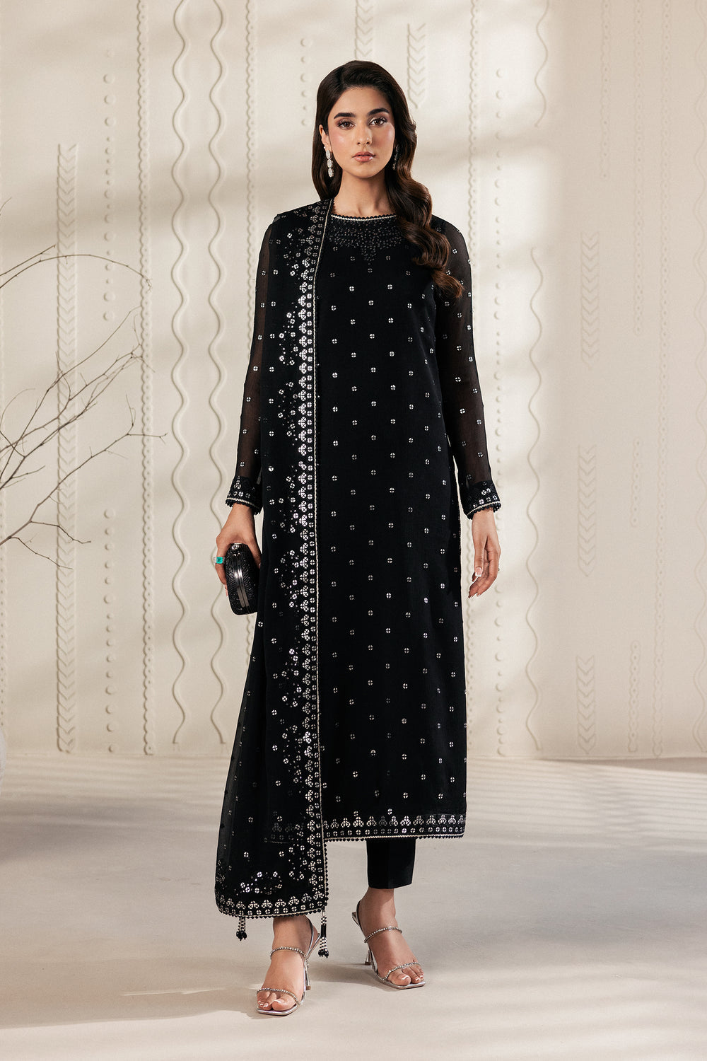 Bayaan Chiffon by Zarif | SIYARA