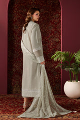 Alizeh Embroidered Lawn - Summer '26 | AF-EL-7060-Slate