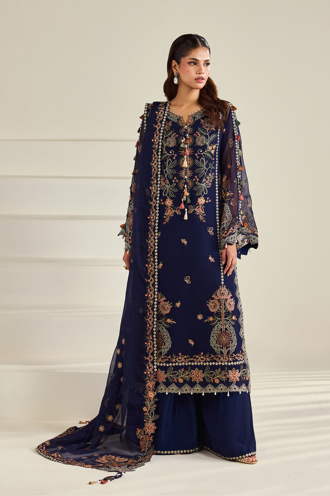 Alizeh Dhaagay Vol. 5 - The Poetry of Luxury Chiffon | AF-DHG-5054-Anvah