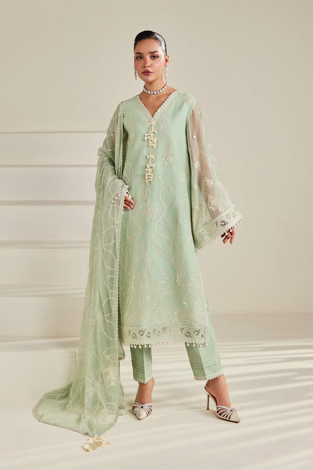 Alizeh Dhaagay Vol. 5 - The Poetry of Luxury Chiffon | AF-DHG-5055-Meerak