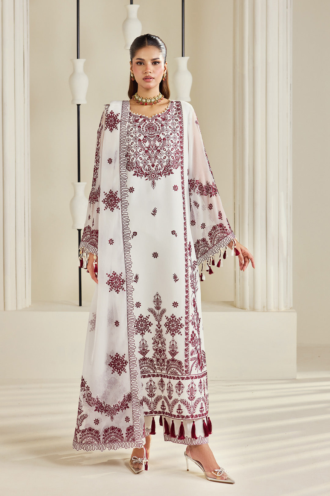 Alizeh Dhaagay Vol. 5 - The Poetry of Luxury Chiffon | AF-DHG-5049-Arbella