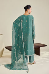 Alizeh Dhaagay Vol. 5 - The Poetry of Luxury Chiffon | AF-DHG-5052-Zarqa