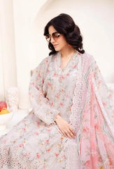 Adan’s Libas Lawn SS'25 | Marisa D-10 | 3PC Embroidered Lawn Suit